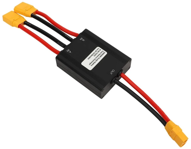 Main image of Double Battery Discharge Converter, 20-72V E Dual Battery Parallel Module Adapter, Electric Dual Battery Connector Adapter for Increased Capacity, Interface, 80A
