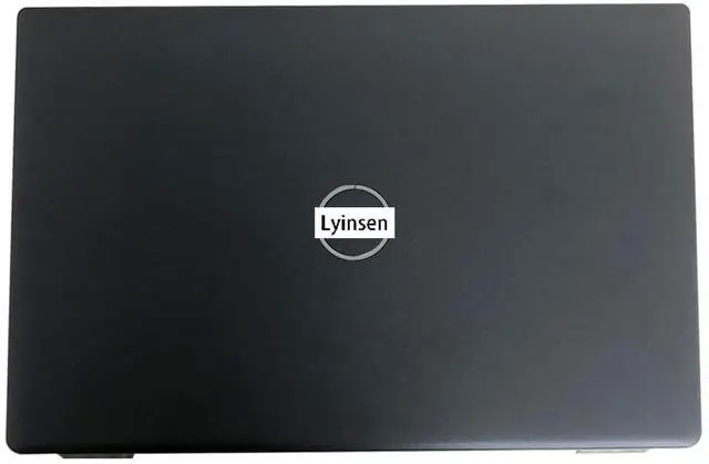 Alt view image 2 of 5 - Lyinsen Replacement 15.6" Laptop LCD Cover Back Rear Top Lid with Hinges for Dell Latitude 15 3520 E3520 017XCF 17XCF 0CDM80 CDM80 Black