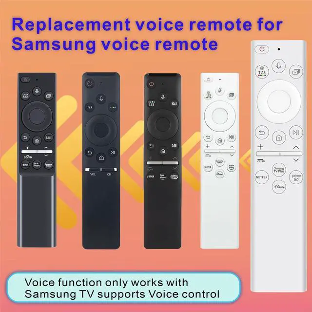 Alt view image 4 of 5 - for Samsung Frame TV Remote, for 2018-2024 Samsung Remote Control for Smart TV with Voice Control. with Solarcell. 2-Year Warranty.