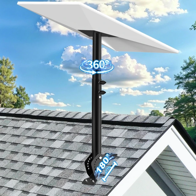 Main image of Standard 4/4X/ Gen3 Adjustable Starlink Roof Mount, 180 & 360 Rotation