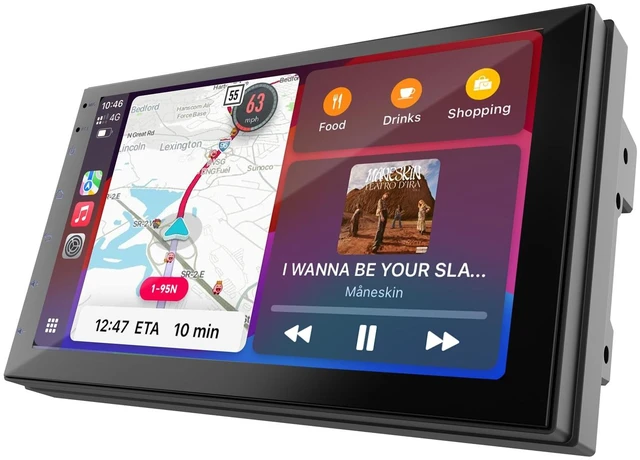 Main image of Haudio 2 Din Car Radio with Wireless CarPlay & Android Auto, 7 Inch Touchscreen Car Stereo with Mirror Link,Android 13,Voice Control, FM/RDS, 25 Sets UI Fit All Cars (2+32GB NO Camera)