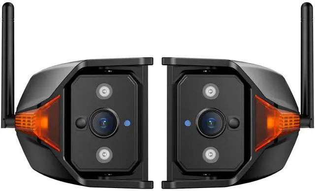 Main image of AUTO-VOX RV Backup Camera Wireless with Left and Right Side Cameras, Adjustable Viewing Angle, IR Night Vision, Compatible Only with 3 Channel Monitor for Motorhome, Fifth Wheel, Travel Trailer