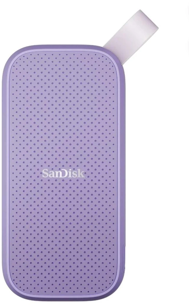 Main image of Sandisk 1TB Portable SSD - Lavender, Up to 800MB/s, USB-C, USB 3.2 Gen 2, External Solid State Drive - SDSSDE29-1T00-AWL