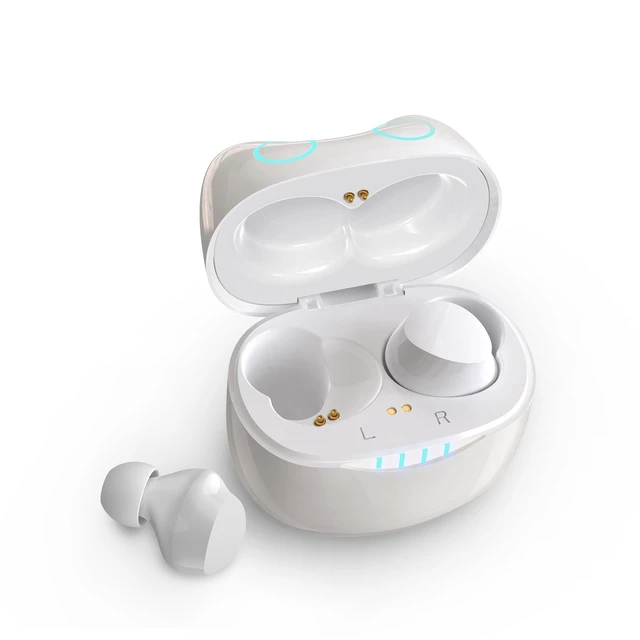 Alt view image 3 of 5 - Jinpei Wireless Earbuds, Bluetooth Headphones with Cartoon Charging Case, Built in Mic Ear Buds, Premium Sound Stereo, Deep Bass, Touch Control, IPX5 Waterproof, JE-10W_K2