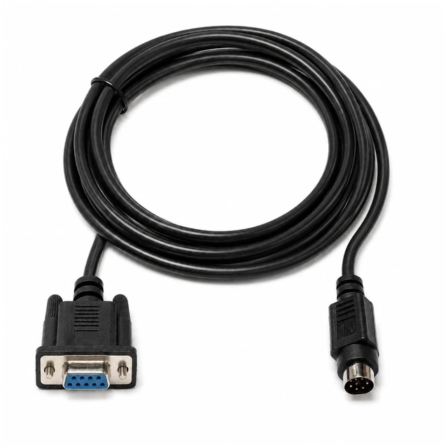 Main image of Wirenest 6 ft VISCA Control Cable, DB9 Female to 8-Pin Mini-DIN Male