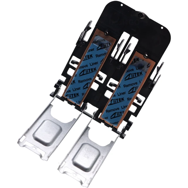 Alt view image 4 of 5 - Deal4GO M.2 2280 SSD3 SSD4 Support Bracket Carrier w/Thermal Shield Pad M20090-001 M22794-001 Replacement for HP ZBook Fury 17 G7 G8