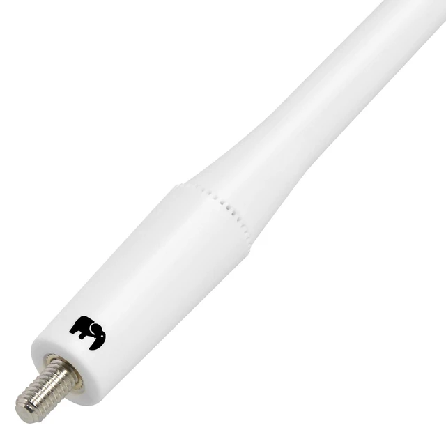 Alt view image 4 of 5 - ONE250 13" Inches Flexible Rubber Antenna, Compatible with Toyota Tundra (1999-2023), Toyota Tacoma (1995-2016), FJ Cruiser (2007-2015), Highlander - Designed for Optimized FM/AM Reception (White)
