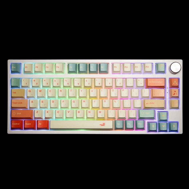 Alt view image 3 of 5 - GK GAMAKAY 145 Keys Summer Love Theme Keycaps Set, Cherry Profile