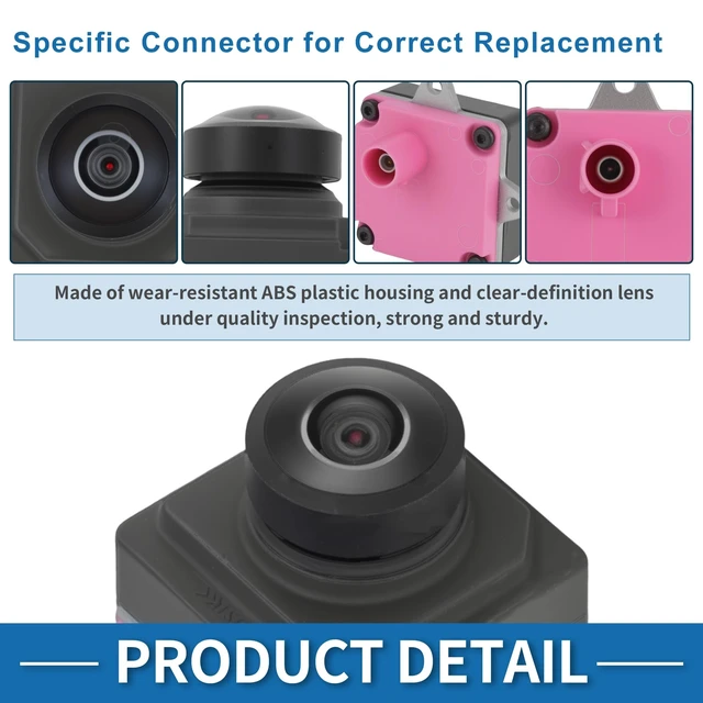 Alt view image 4 of 5 - A ABSOPRO 4672585AA Rear View Camera for Jeep Wrangler JL 2018-2021