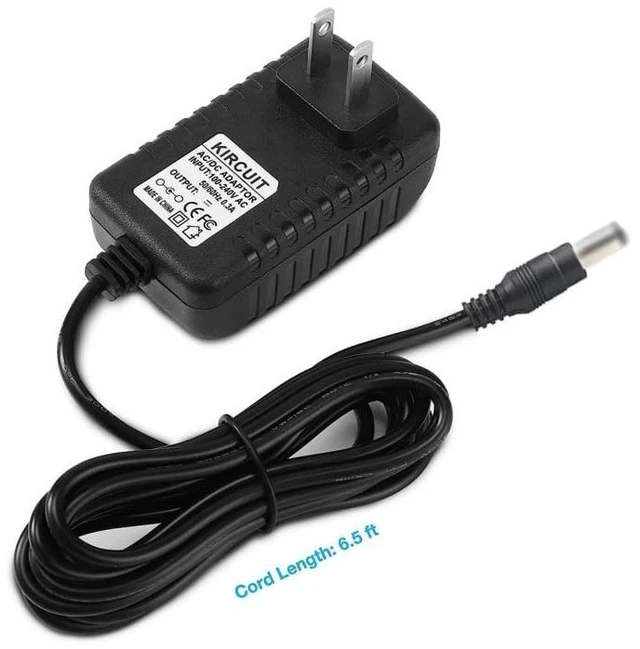 Alt view image 3 of 4 - Kircuit AC/DC Adapter Compatible with Vevor Tough Tools Half Price NS-PS6 PS-400 NS-PS7 PS-500 SF-808 Shipping Scale Digital Postal Scale 400Lbs 440Lbs 880Lbs 1100Lbs Power Supply Battery Charger