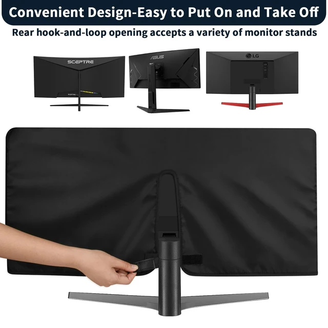Alt view image 4 of 5 - CaSZLUTION Monitor Cover for 27 29 30 inch 21:9 UltraWide PC Monitor