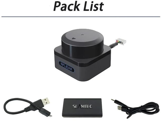 Alt view image 2 of 5 - RPLIDAR S3 dToF LiDAR Sensor - 40m Range, 32KHz Sampling, 80,000 Lux Sunlight Immunity, Ultra-Compact 360 Laser Radar for ROS, AGV, Service Robots (UART/USB)