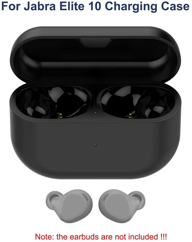 Alt view image 2 of 5 - Charging Case for Jabra Elite 10 (Gen 2), Replacement Charger Box Case Cover for Jabra Elite 10 Earbuds