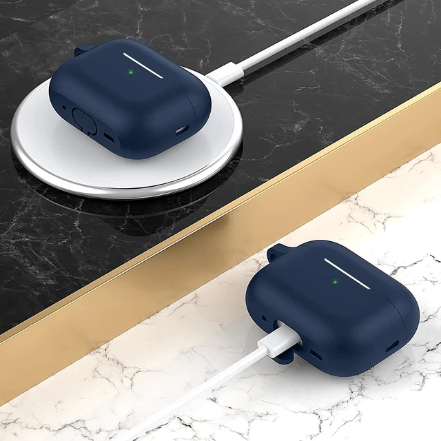 Alt view image 5 of 5 - Sahara - Venture Series Silicone Case for AirPods Pro (2nd Generation), Midnight Blue, (HP00051)
