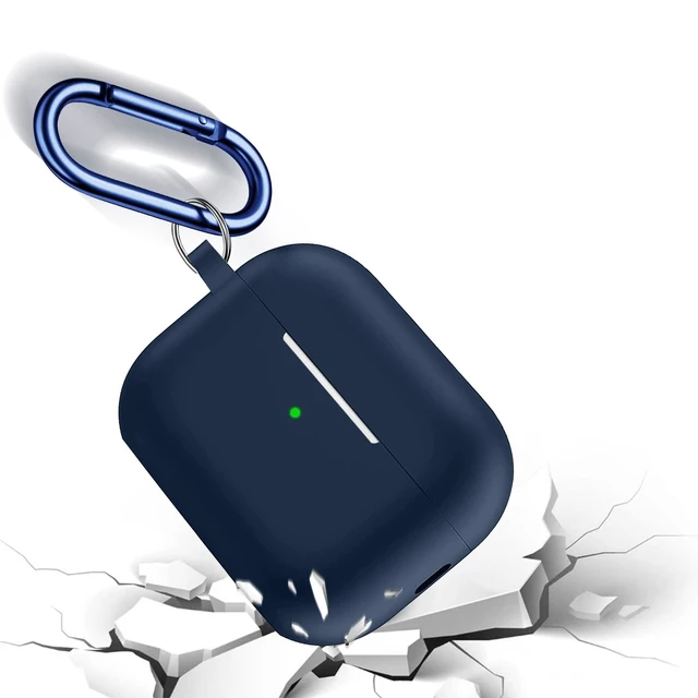 Alt view image 4 of 5 - Sahara - Venture Series Silicone Case for AirPods Pro (2nd Generation), Midnight Blue, (HP00051)