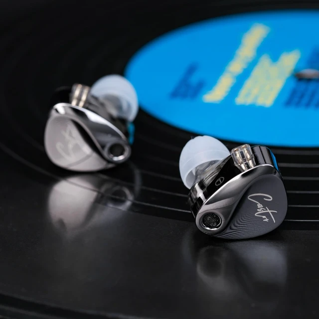 Alt view image 3 of 5 - in Ear Monitor Headphones, KZ Castor Improved Bass Wired Earbuds USB-C, Sound Tunable Noise Isolating IEMs, Dual DD Detachable Cable in Ears for Singers Musicians