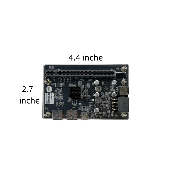 Alt view image 4 of 5 - PCIE 3.0 x16 22Gbps eGPU Docking, Thunderbolt 4 Cable Adapter