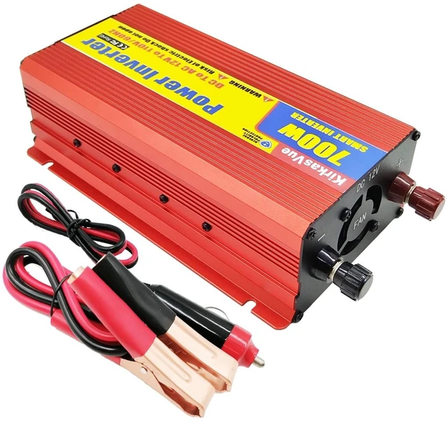 Main image of 700W Power Inverter DC 12V to 110V/120V AC Car Converter