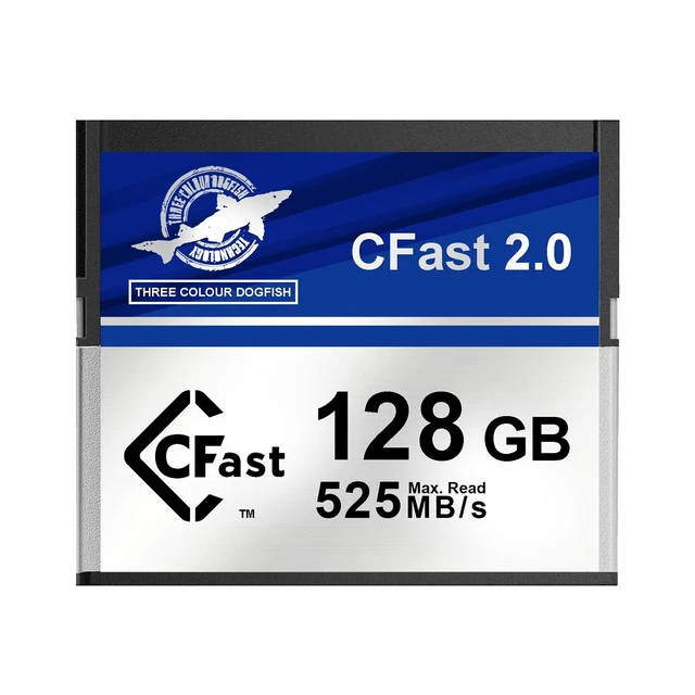 Main image of Dogfish 128GB CFast 2.0 Memory Card, Up to 525MB/S Read
