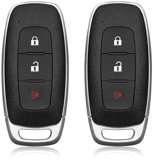 Main image of 2 Keylessbest Replacement for 2023 2024 2025 Nissan Kicks Rogue Pathfinder Ariya Key Fob Remote Control KR5TXPZ1 3 Buttons 433MHz,Black