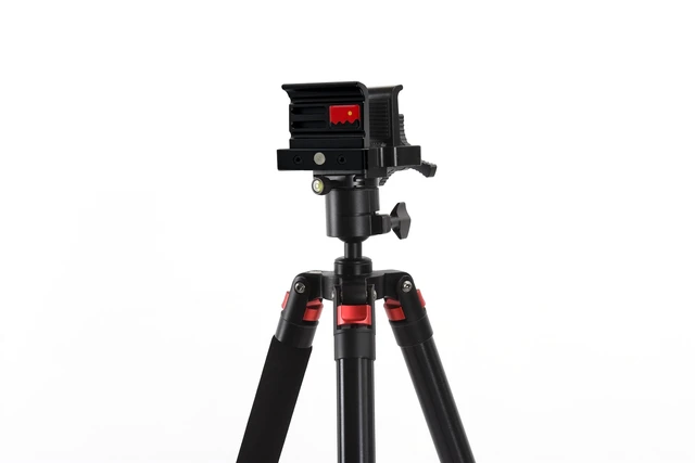 Alt view image 2 of 4 - Hunting Aluminum Alloy Tripod with High Strength Structure,Durable,Adjustable,360 Rotation Ball Mount,Shooting, Hunting & Outdoor Activities