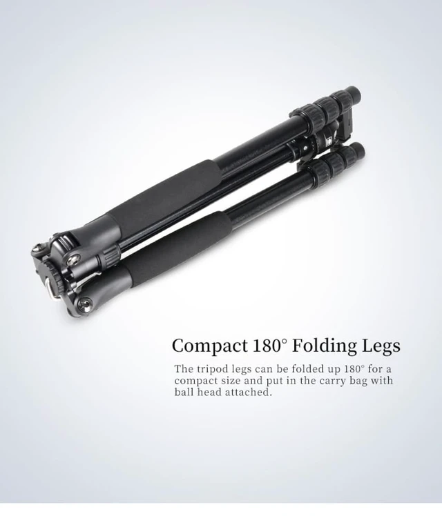 Alt view image 2 of 5 - SIRUI T-0S Series Travel Tripod with B-00 Ball Head (T-004SK+B-00K)