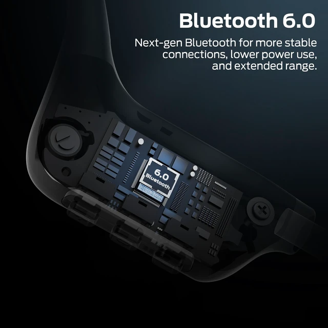 Alt view image 3 of 5 - Monster Open Ear BC300 Sport Headphones, Wireless Bone Conduction Headphones Bluetooth 6.0, IPX8 Waterproof, 32GB Built-in Memory, 10-Hour Battery Life for Running, Cycling, Outdoor Sports