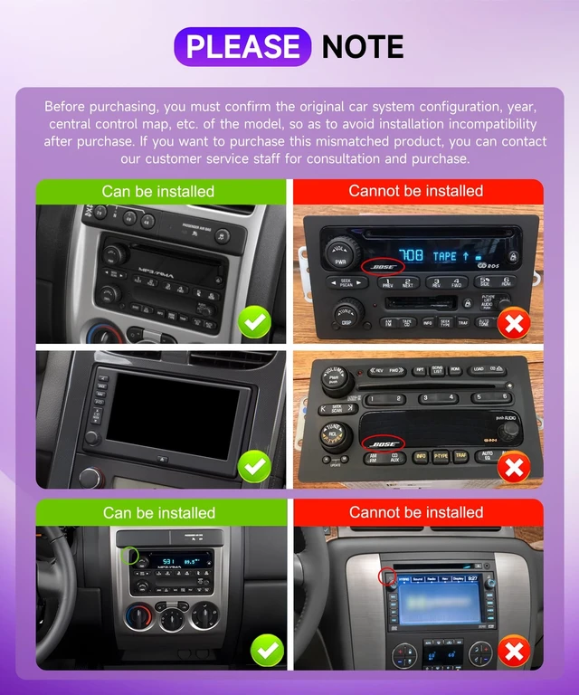 Alt view image 2 of 5 - Rimoody Android 15 Car Stereo for Chevy Silverado GMC Sierra 2003-2006