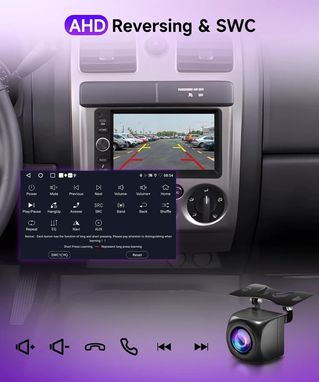 Alt view image 5 of 5 - Rimoody Android 15 Car Stereo for Chevy Silverado GMC Sierra 2003-2006
