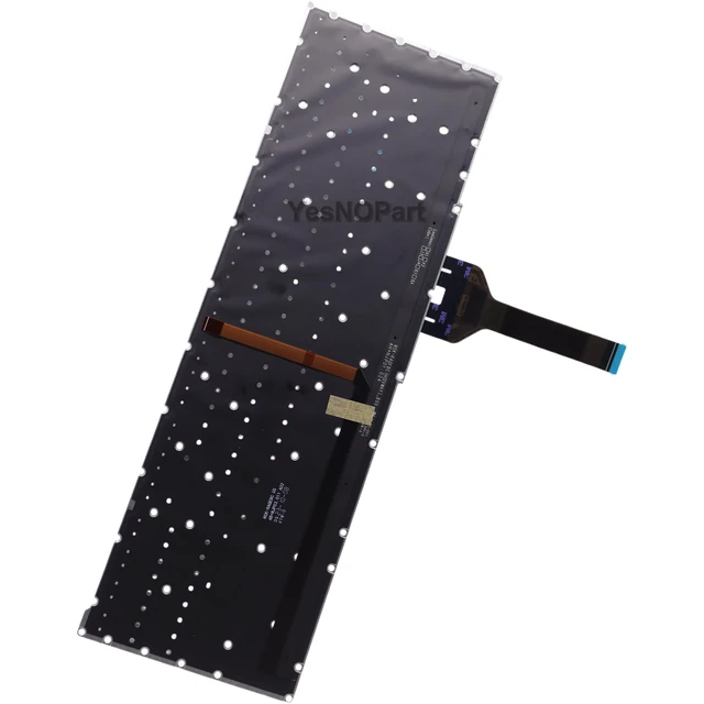 Alt view image 2 of 5 - YESNOPART 4-Zone RGB Backlit Keyboard Replacement for Acer PHN16-71 PHN16-72 PHN18-71 AN515-58 AN515-57 AN515-55 PH315-52 PH315-53