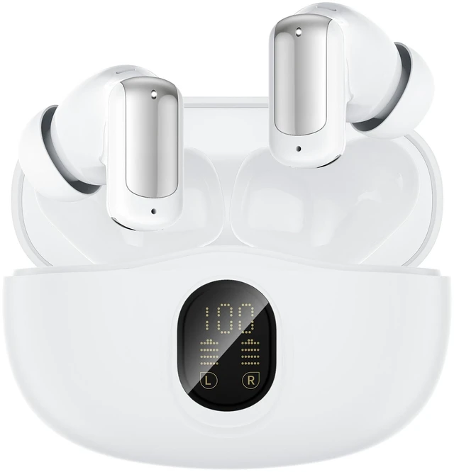 Main image of Oraolo N-Lite 217 Wireless Earbuds, Immersive Stereo Sound, Bluetooth 6.0 in-Ear Headphones, Built-in Smart Noise Cancelling Mic for Clear Calls, Comfortable Fit, 32H Playtime, IPX5 Waterproof,