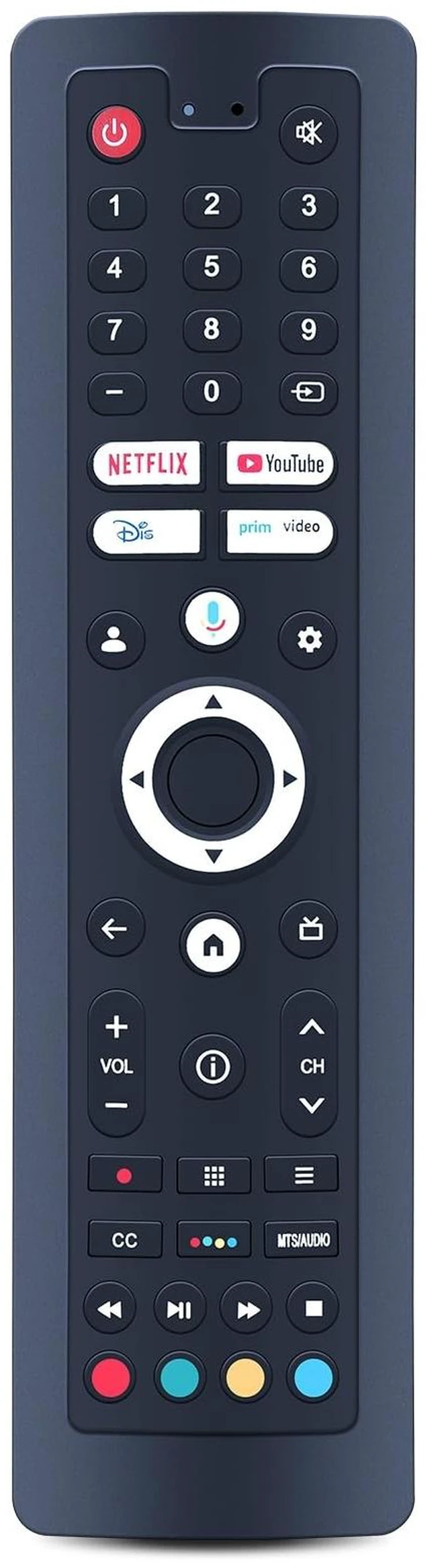 Main image of Voice Remote Replacement for SYLVOX Outdoor Smart Google TV Patio Series