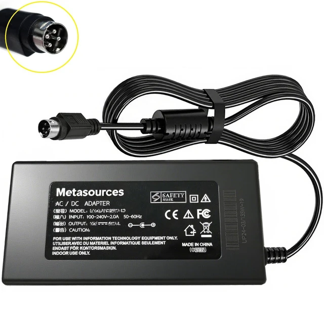 Alt view image 3 of 4 - 4-Pin AC/DC Charger for EDAC EDACPOWER ELEC. Model EA11811M-560 EA11811M560