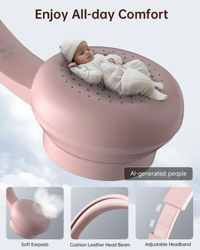 Alt view image 5 of 5 - AOC USB Headset with Microphone for PC, Noise-Canceling Mic, USB-A