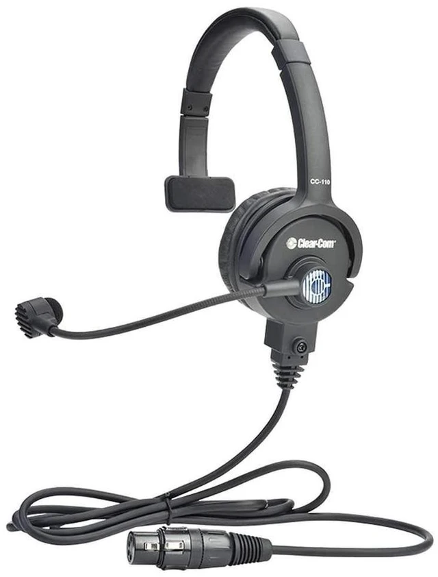 Main image of Clear-Com CC-110-X4 ^^ Single On Ear 4 Pin Female XLR Cardioid Headset