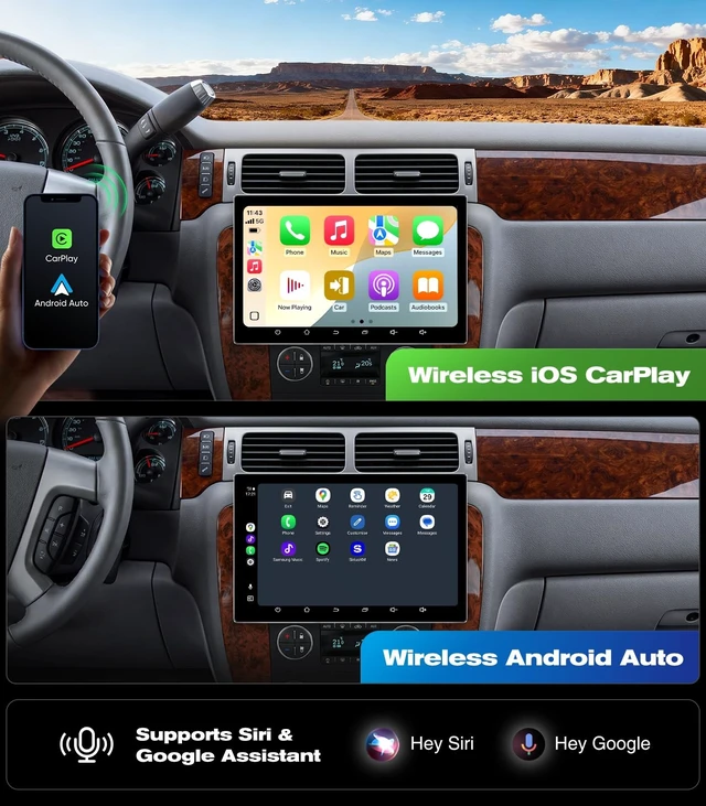 Alt view image 4 of 5 - 11.5" 4+64G Car Radio for 2007-2013 Silverado Tahoe Suburban Yukon Sierra