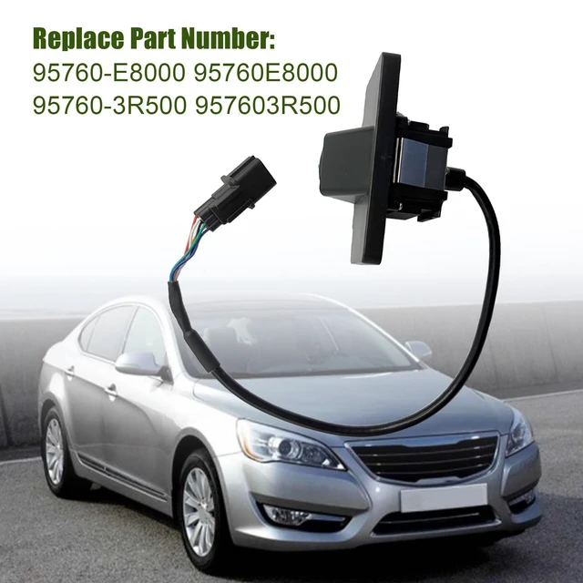 Alt view image 5 of 5 - BABERGOU Rear View Backup Camera Compatible with Kia Cadenza 2014 2015 2016 Replace 95760E8000 95760-3R500 957603R500 95760-E8000