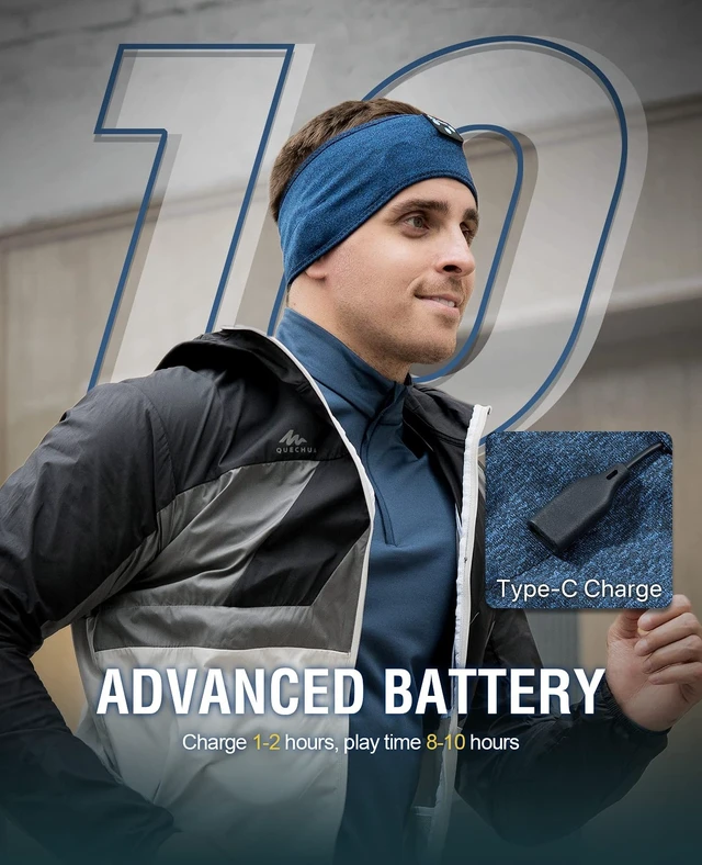 Alt view image 5 of 5 - Sleep Mask and Bluetooth Sleep Headphones Set, Sink into Your Pillow, Roll to Your Side, and Wake Up 14 Hours Later Still Rested - No Ear Pressure, Perfect for Side Sleepers, ASMR, Meditation