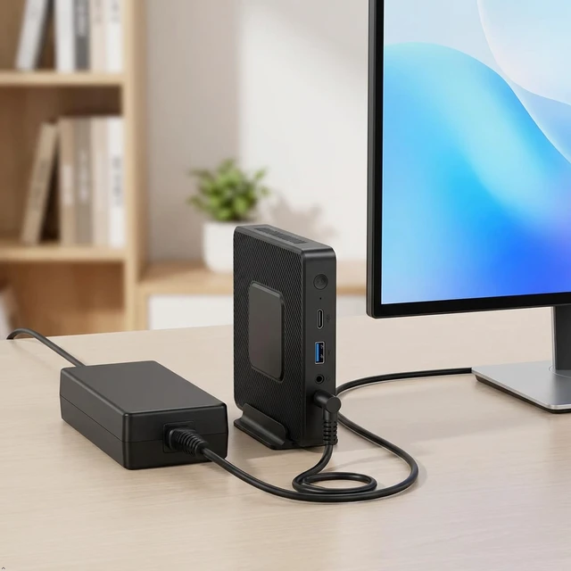 Alt view image 3 of 5 - LNBUK 90W Charger for HP Elite t655 t555 t755 pro Thin Client Power Cord