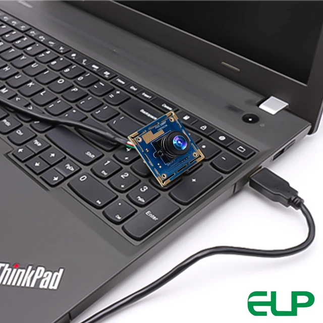 Alt view image 3 of 5 - ELP 16mp Wide Angle USB Camera for Computer 180degree Fisheye Lens Webcam Board Mini UVC USB2.0 4K Video Lightburn Camera Module,with 3.3ft/1m Cable for Laptop, PC, Raspberry Pi, Jetson Nano