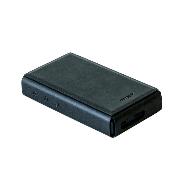 Alt view image 2 of 5 - MITER Handcrafted PU Leather Case for FiiO M21 Premium Italy PU Leather, Steel Frame Protection, Made in Korea (Light Black)