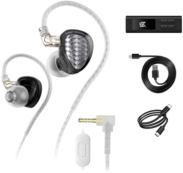 Main image of KZ Starbit IEM for FPS Gaming Earbuds with Mic, 1DD+1BA in-Ear Monitor