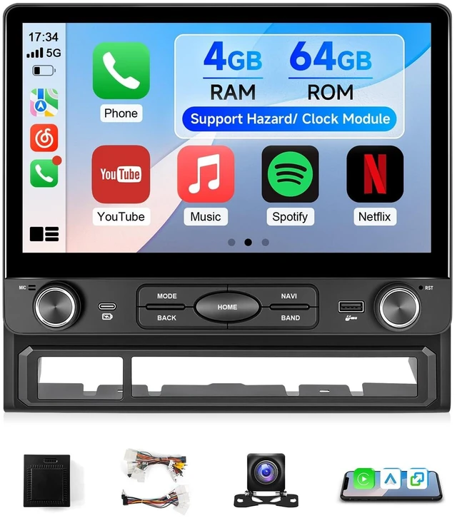 Main image of XGU 10.2" Car Stereo for Toyota Tacoma 2005-2015 Apple CarPlay Android Auto