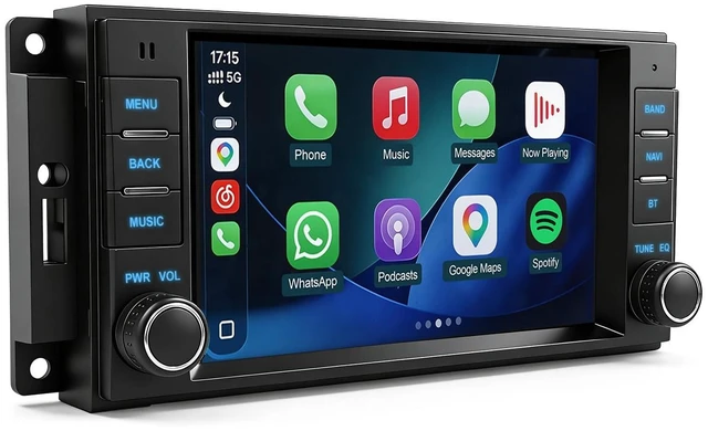 Main image of Carplay Screen for Jeep Grand Cherokee/Dodge Durango,Wireless Android Auto