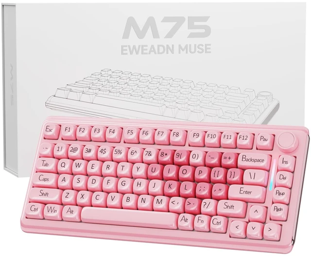 Main image of EWEADN M75 Custom Mechanical Gaming Keyboard with Gasket Structure