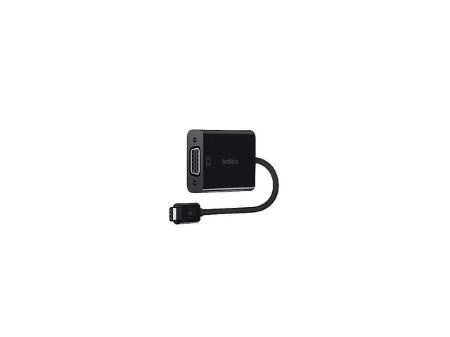 Alt view image 2 of 3 - Belkin External Video Adapter-C, Black (B2B143-BLK)