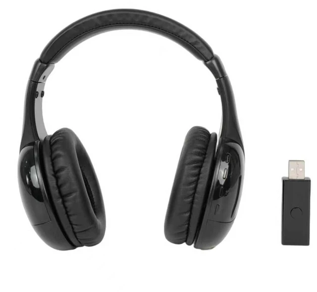 Main image of RASTKY TV Wireless Headphones BT Headset Dual Mode Overear Headphones for Phone Computer DVD with Microphone for Clear Communication