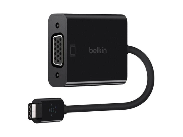 Alt view image 3 of 3 - Belkin External Video Adapter-C, Black (B2B143-BLK)