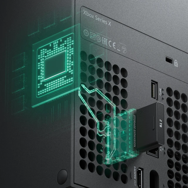 Alt view image 4 of 5 - Seagate Storage Expansion Card 2TB SSD - NVMe for Xbox Series X
