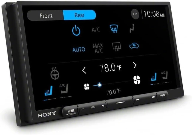 Alt view image 3 of 5 - Sony XAV-AX3700 6.95" Media Receiver with Apple CarPlay, Android Auto, WebLink Cast, SiriusXM Ready + SXV300V1 SiriusXM Vehicle Tuner Bundle